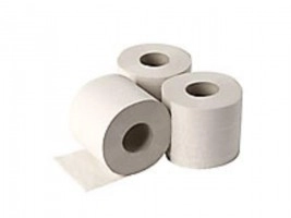 123toilet toiletrol, 3-laags luxe supersoft wit 250 vel