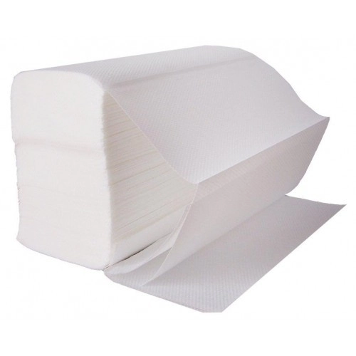 123toilet papierenhanddoekjes ZZ-vouw 2 laags cellulose, 24x21 cm 3200 vel