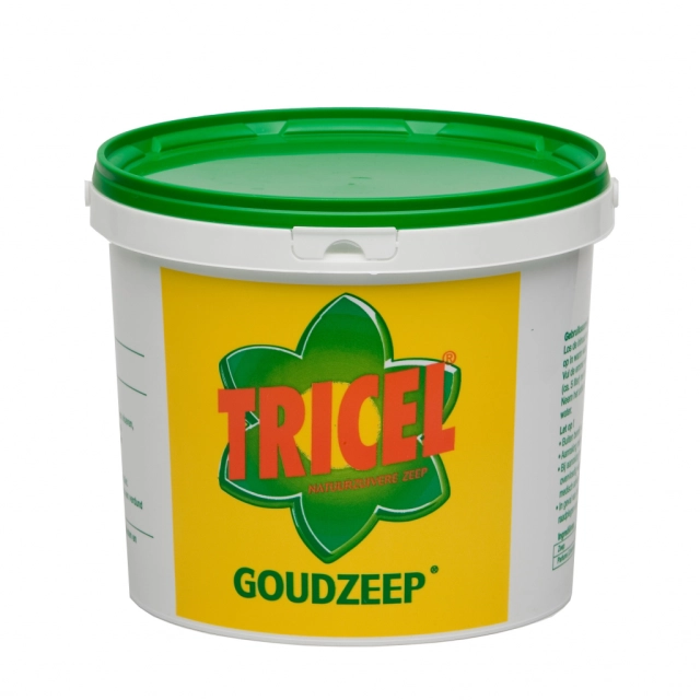 Tricel goudzeep/ groene zeep vaste vorm 5 kg