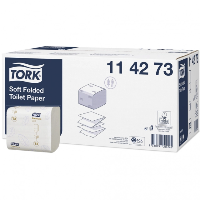 Tork Premium 2 laags toiletpapier Bulk pack 30 x 252 vel