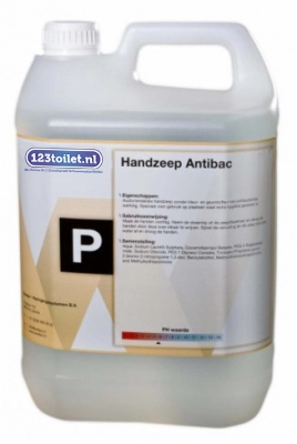 123toilet Handzeep Antibacterieel 2x5 Liter