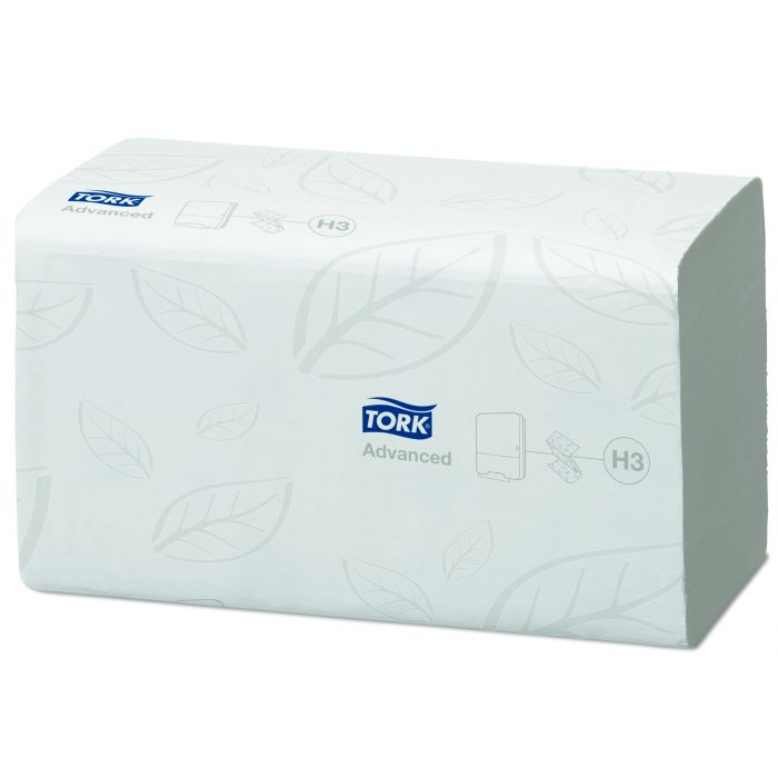 Tork 290163 papierenhanddoekjes advanced ZZ-vouw 2-laags, 3750 vel, foto 3 van 5