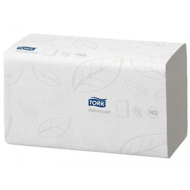 Tork 290190 Advanced handdoek ZZ-vouw 2 laags, easy Flush 15 x 250 doeken, foto 2 van 2