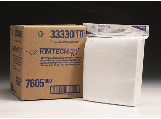 Kimberly Clark Kimtech Pure poetsdoek W4 wit 5 x 100 doeken, foto 2 van 2