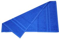 Gastenhanddoek badstof, marine blauw, 30 x 50 cm, foto 2 van 2