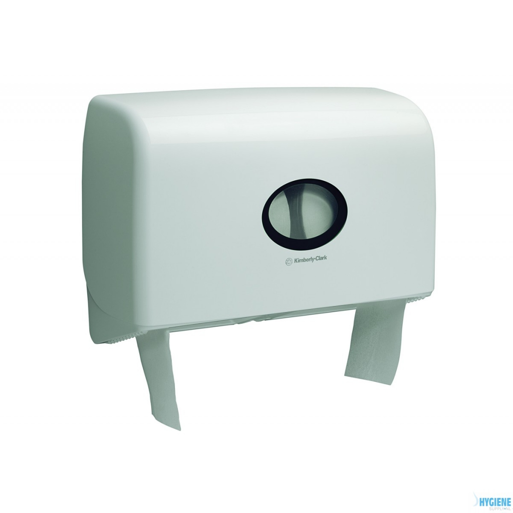 Kimberly Clark Aquarius mini jumbo dispenser duo wit, foto 3 van 3