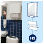 Tork 290163 papierenhanddoekjes advanced ZZ-vouw 2-laags, 3750 vel, foto 4 van 5
