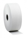 Jumbo toiletpapier 2-laags wit tissue, 380 meter