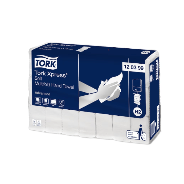 Tork 120399 Express H2 Multifold 2 laags handdoekjes