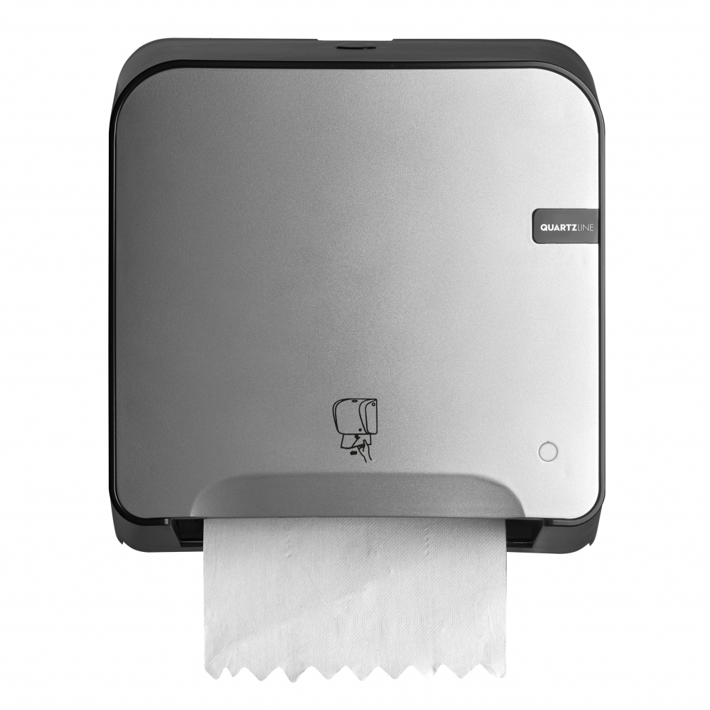 123toilet Quartz Mini Matic Tear & GO Zilver