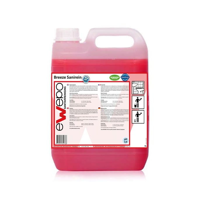 123toilet Breeze sanitairreiniger 2 x 5 liter