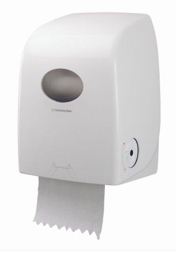 Kimberly Clark Aquarius rolhanddoekdispenser wit