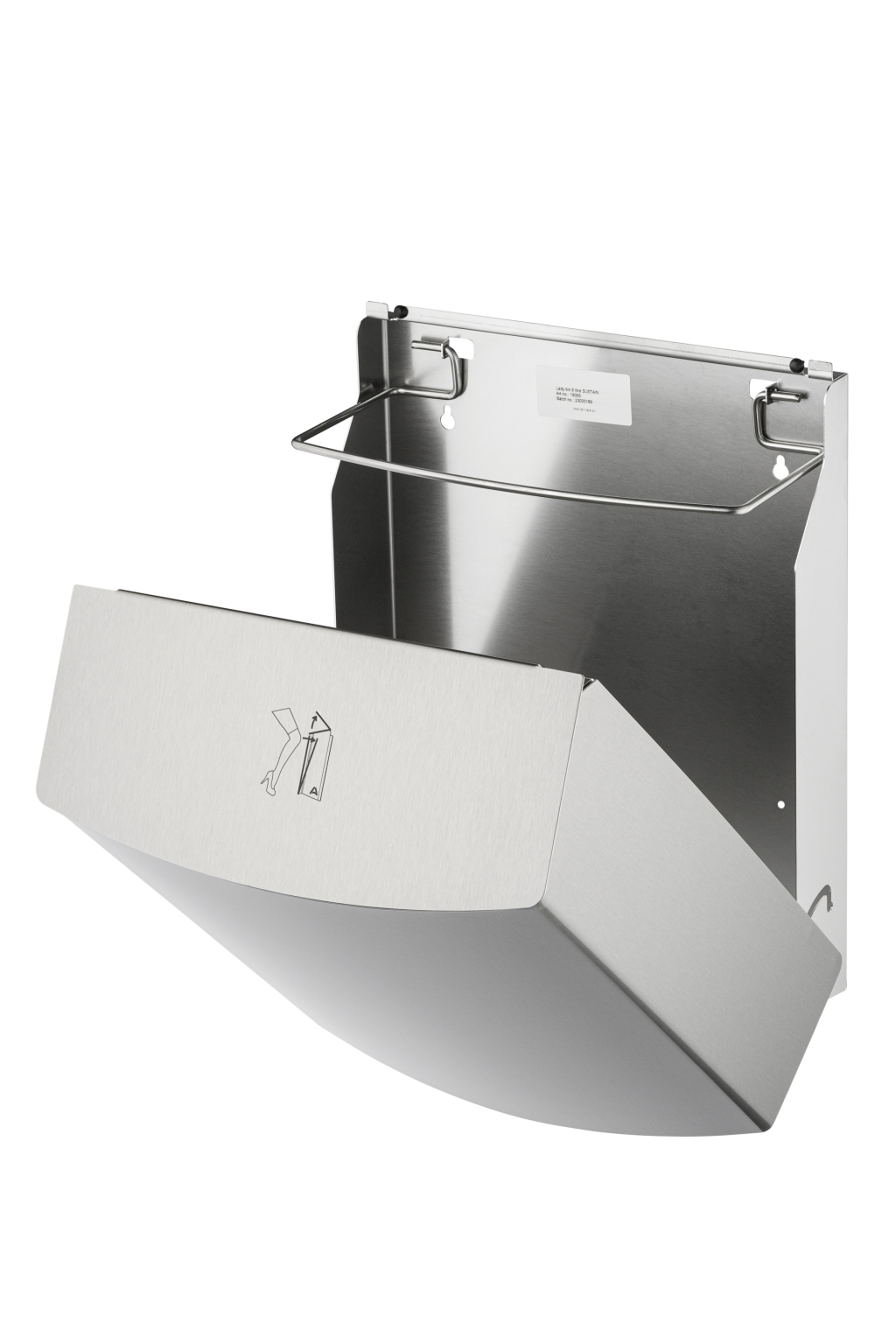 Wings Hygiënebak 9 liter kniebediening, foto 4 van 5